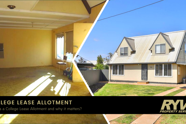 College Lease Allotment